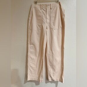 Madewell Light Pink Pinstriped Pants size 30